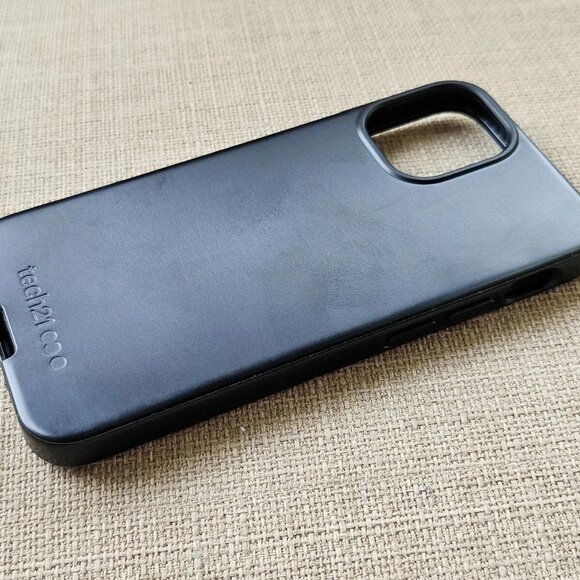 Tech21 Phone Case i Phone 12 Mini Black Back Fitted Case New in box - Picture 2 of 10